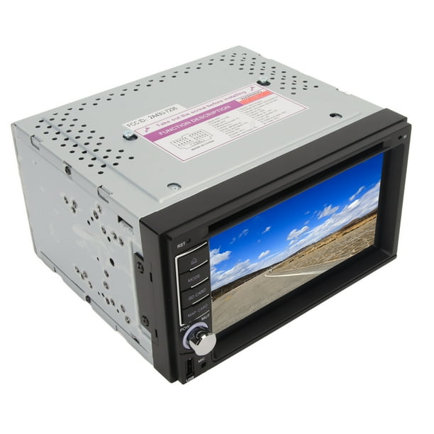 Reproductor De DVD De Automóvil, 128m RAM 512M ROM 6.2 Pulgadas LCD CAR STEREO PARA REEMPLAZO