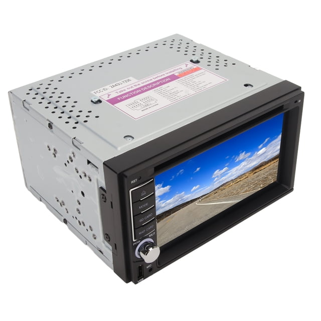 Reproductor De DVD De Automóvil, 128m RAM 512M ROM 6.2 Pulgadas LCD CAR STEREO PARA REEMPLAZO