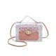 thumbnail image 2 of Bolso de mujer de estilo moderno con cadena transparente, bolso de mujer de moda, bolso de hombro distintivo que combina con todo, textura cruzada, 2 of 6