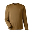 thumbnail image 4 of Harriton M118L Unisex Charge Snag and Soil Protect Long Sleeve T-Shirt-Coyote Brown-L, 4 of 6