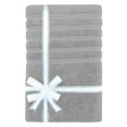 thumbnail image 2 of American Soft Linen Luxury 35x70 Jumbo Large Bath Towel, 100% Cotton Turkish Bath Towel Sheet, Light Grey, 2 of 9