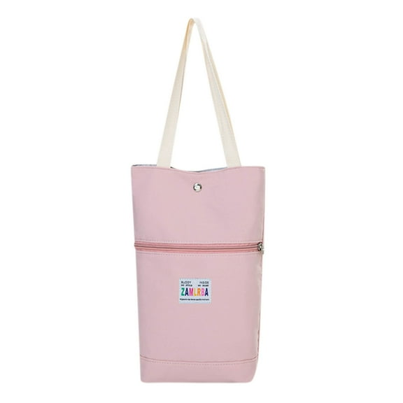 Dopebox Fabric Storage Bins Canvas Storage Bin Clothes Storage Basket Large Woven Baskets for Storage for Home Organization (Pink)