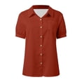 thumbnail image 4 of Casual Women's Shirts Button Down With Pocket Versatile And Stylish For Spring And Summer Perfect For Everyday Wear, 4 of 5