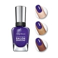 thumbnail image 3 of Sally Hansen Complete Salon Manicure Nail Polish, Mardi Grape, 3 of 5