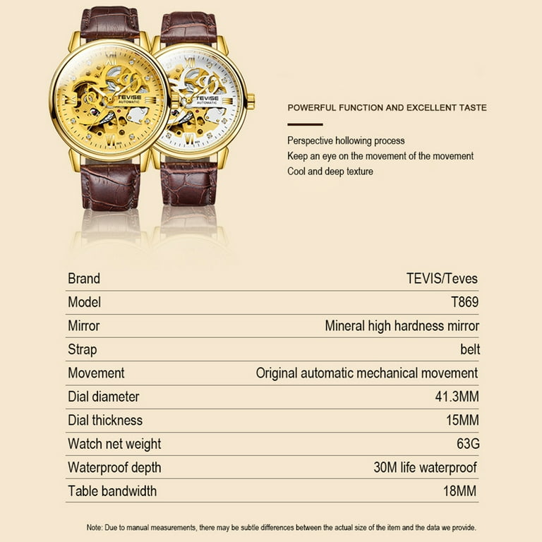 Tevise wrist watch outlet