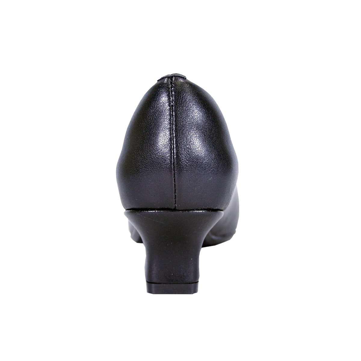 PEERAGE Leela 2 Women's Wide Width Leather Dress Pumps BLACK 7