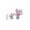thumbnail image 2 of Cute Mini Rabbit And Peach Vase Set Car Rearview Decoration Interesting Decoration Cute Car Interior Ladies' Ambient Lighting Automotive Consoles & Organizers Dome Light Interior Lights Interior Care, 2 of 3