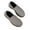 Gray, variant on Women's Platform Shoes Round Toe Low Heel Chunky Sole Slip-On Business Flats for Work Walking