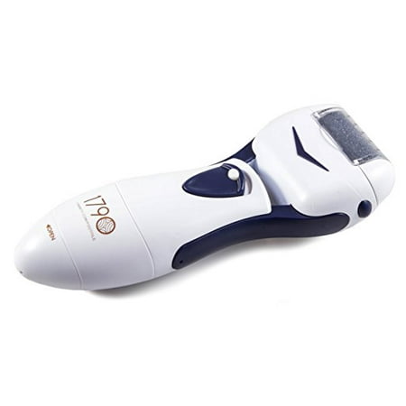 Powerful Electric Foot File & Callus Remover from 1790 - Includes 2 Micro Mineral Pumice Stone Rollers - The Best Cordless Pedicure Tool for a Professional Spa Like Experience for Smooth Soft