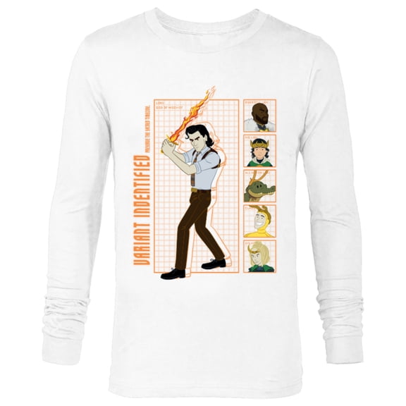 Marvel Loki Variants Identified - Long Sleeve T-Shirt for Men ā Customized-White