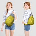 thumbnail image 3 of Modern Abstract Sling Backpack - Clean Line Geometric Print Crossbody Bag, Fashionable Water-Resistant Daypack, 3 of 4