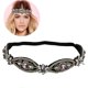 thumbnail image 3 of Crystal Headband for Women Shiny Rhinestone and Soft Fabric Elastic Hairband Multi Size One Size Fits All, 3 of 4