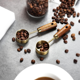 thumbnail image 5 of Cuchara medidora de café de acero inoxidable para café molido, cuchara medidora de café de 15 ml con mango de madera, cucharas de café, A, 5 of 6