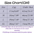 thumbnail image 3 of AJGRHE Women Nylon Spandex BraSeamless Wireless Strapless Lace Push Up Bra for Women Everyday Comfort Support Casual Wear M White, 3 of 5