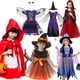 thumbnail image 2 of Disfraz de calabaza para bebé, vestido de princesa para niña, vestido elegante para actuación de vampiro, mameluco de bruja para Halloween de 1 a 12 años, 2 of 4