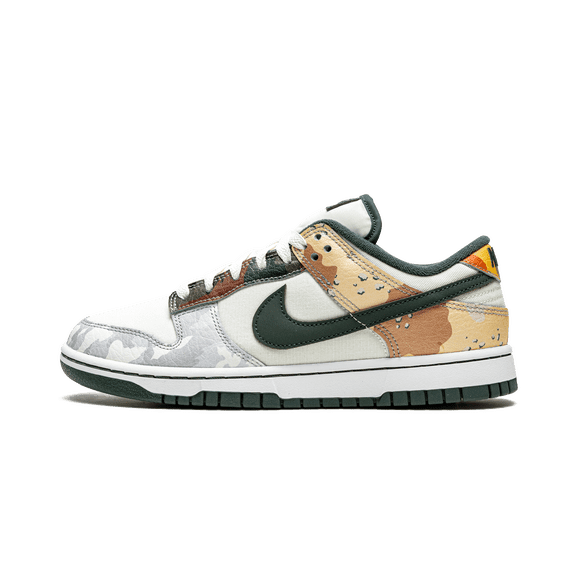 NIKE MENS Dunk Low SE "Multi-Camo" DH0957 100 DH0957 100 from Stadium Goods