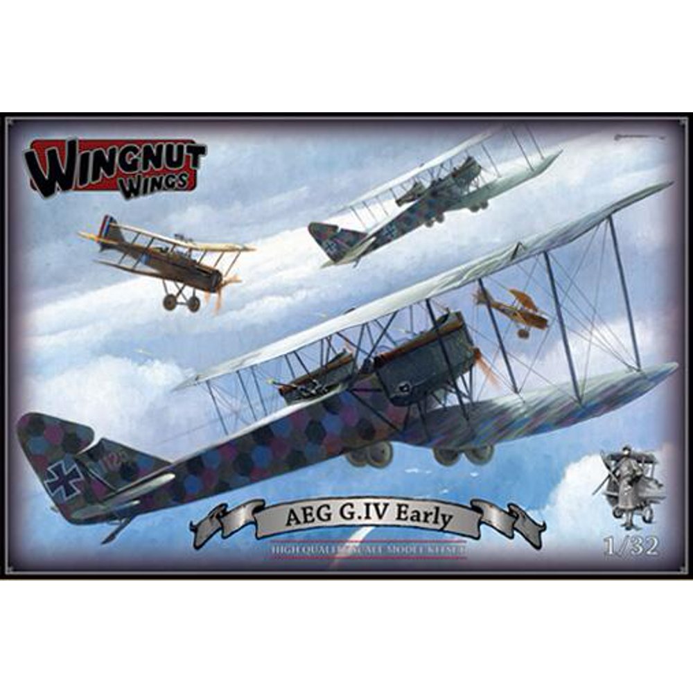 Wingnut Wings 132 AEG G.IV Early Biplane High Quality Plastic Model
