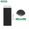 thumbnail image 3 of Uxcell 10-Pack Placa Metálica Grabada con Láser de Aluminio Anodizado 2x1x0.04 Pulgadas para Impresión Láser DIY [Negro], 3 of 6