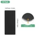 thumbnail image 3 of Uxcell 10-Pack Placa Metálica Grabada con Láser de Aluminio Anodizado 2x1x0.04 Pulgadas para Impresión Láser DIY [Negro], 3 of 6