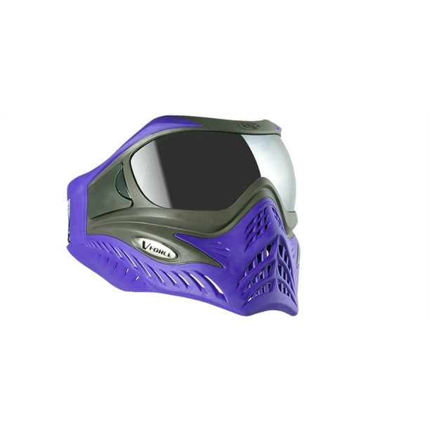 VFORCE Grill SC Paintball Mask Goggle with Chrome HDR Lens Charcoal
