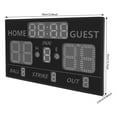 thumbnail image 2 of ABS LED Scoreboard for Baseball Games, Portable Electronic Digital Scoreboard with Type-C Port, 2 of 15