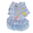 thumbnail image 2 of Dog Tang Suit, Loose Snap Style Button Embroidered  Polyester  For Puppy For Cat S,M,L,XL, 2 of 8