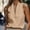 Coffee, variant on Womens Summer Tops Wrap Front V Neck Sleeveless Polyester Casual Halter Tops for Women Brown 2XL