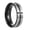 Black, variant on Men's Cross Ring Stainless Steel Stress Personality Jewelry Blue Size 9