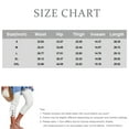 thumbnail image 3 of WTOBBY Women's Mid-Rise Elastic Solid Color Tight Fitting Cropped Pants with Decorative Buttons, Sexy and Fashionable Casual Trousers for Summer, Comfortable Stretch Fit,Black L, 3 of 5
