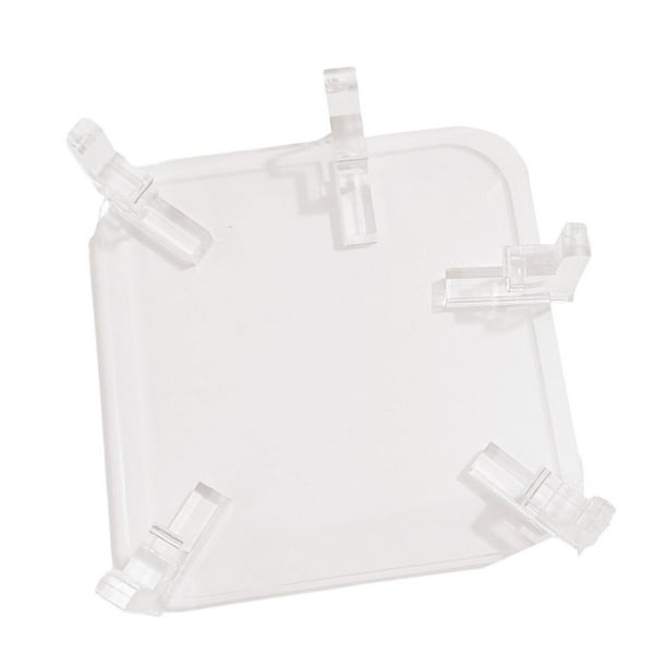 Soporte para computadora,Moni soporte de escritorio acrílico de soporte de computadora,Soporte para Mini PC Computer Space Guardar,Mini soporte de host de computadora transparente,Mini soporte