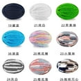 thumbnail image 4 of Namzi Colorful Ice Strip Thread Yarn 1000g Thick Coarse Wool Blend for Hand Knitting Crochet, Soft Chenille-Like DIY Scarf Blanket Yarn,Pink & Blue, 4 of 5