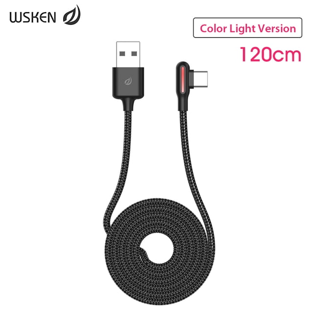 Original WSKEN Tipo-C Carga rápida Cable USB Cable de carga de datos Transmisión estable Abanopi Cable de datos