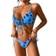thumbnail image 1 of Bikini Traje De Baño, Elegante Bikini 2 Piezas Estampado Mariposas Tirantes Cruzados Poliuretano Para Playas ANGGREK Otros, 1 of 6