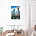 thumbnail image 3 of Elephant Stock Houston Courthouse Square Wall Art - Vertical Canvas Wall Art - Living Room Wall Decor - Places Canvas - Beige And Blue Decor By John Coletti - 16" x 24", 3 of 8