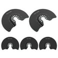 thumbnail image 6 of Miuline 5Pcs Oscillating Multi Tool Saw Blade Kit Accessories For FEIN BOSCH Makita for Cutting Wood Plastic Metal, 6 of 6