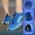 thumbnail image 2 of AUXDIQ Water Shoes Women Men Quick Dry Aqua Shoes Barefoot Beach Swim Shoes, Blue, 12 US, 2 of 6