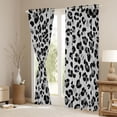 thumbnail image 3 of Castle Fairy Leopard Print Black Out Curtains,Cheetah Curtains Pack of 2 (42x63 Each), 3 of 6