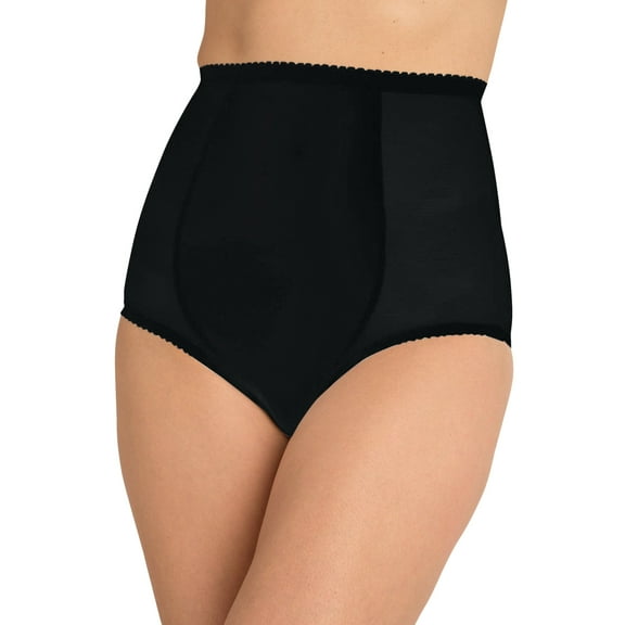 Secret Solutions Women's Plus Size Power Mesh Firm Control Shaping Brief