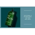 thumbnail image 3 of New York Biology Tea Tree Body Wash, Soothing & Refreshing Cleanser for All Skin Types, 16.9 oz, 3 of 5