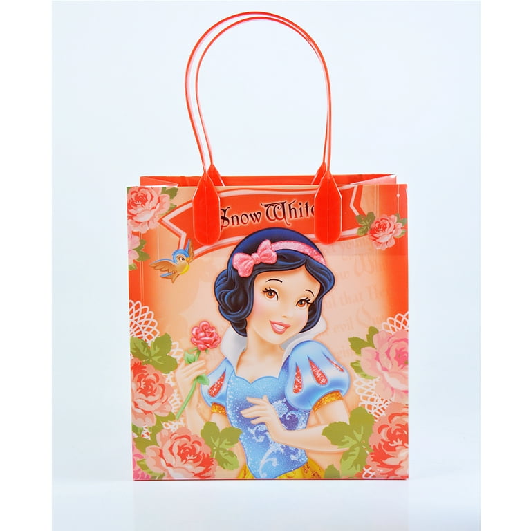 Disney Snow White Princess Birthday Party Loot Bags Birthday Goody Fun Gift Bag 12pack