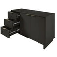 thumbnail image 6 of Manhattan Comfort Granville Engineered Wood Sideboard in Dark Gray, 6 of 11