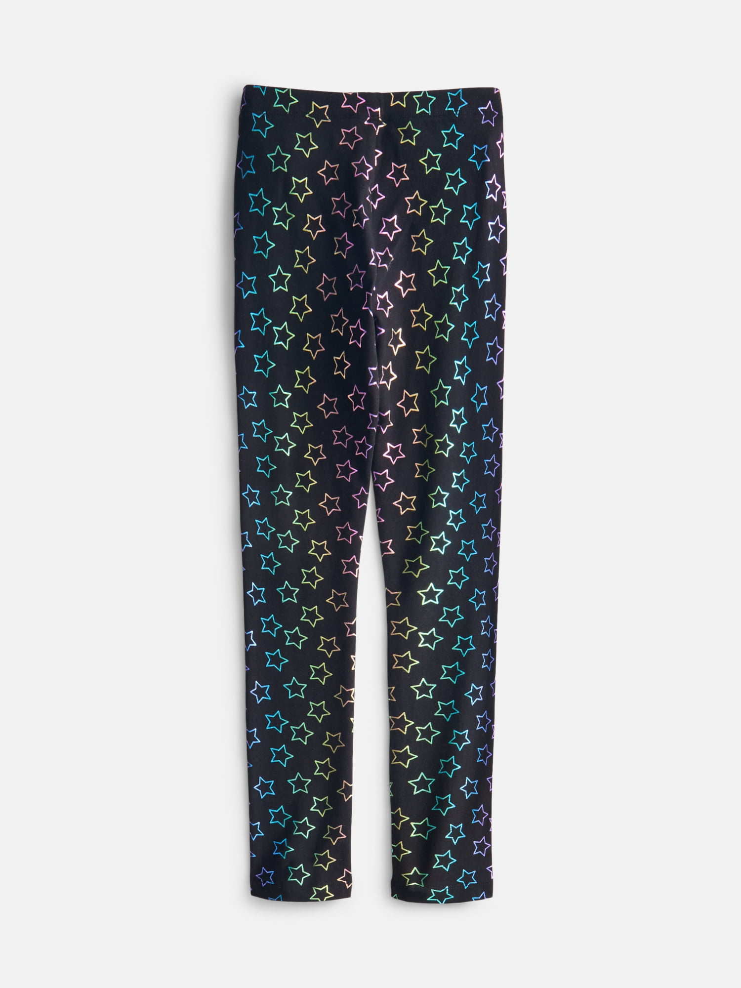 Wonder Nation Girls Kid Tough Leggings, 3-Pack, Sizes 4-18 & Plus