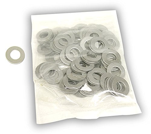 National Artcraft 1 Inch Round Rubber Washer with 7//16 Inch Center Hole 3 Pkg//100