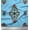 Baby Blue, variant on Soimoi Blue Cotton Voile Fabric Leaves & Floral Block Print Sewing Fabric Yard 42 Inch Wide