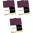 thumbnail image 3 of Set of 3 Slim Metal Business Card Case Holders (Brown & Gold), 3 of 3