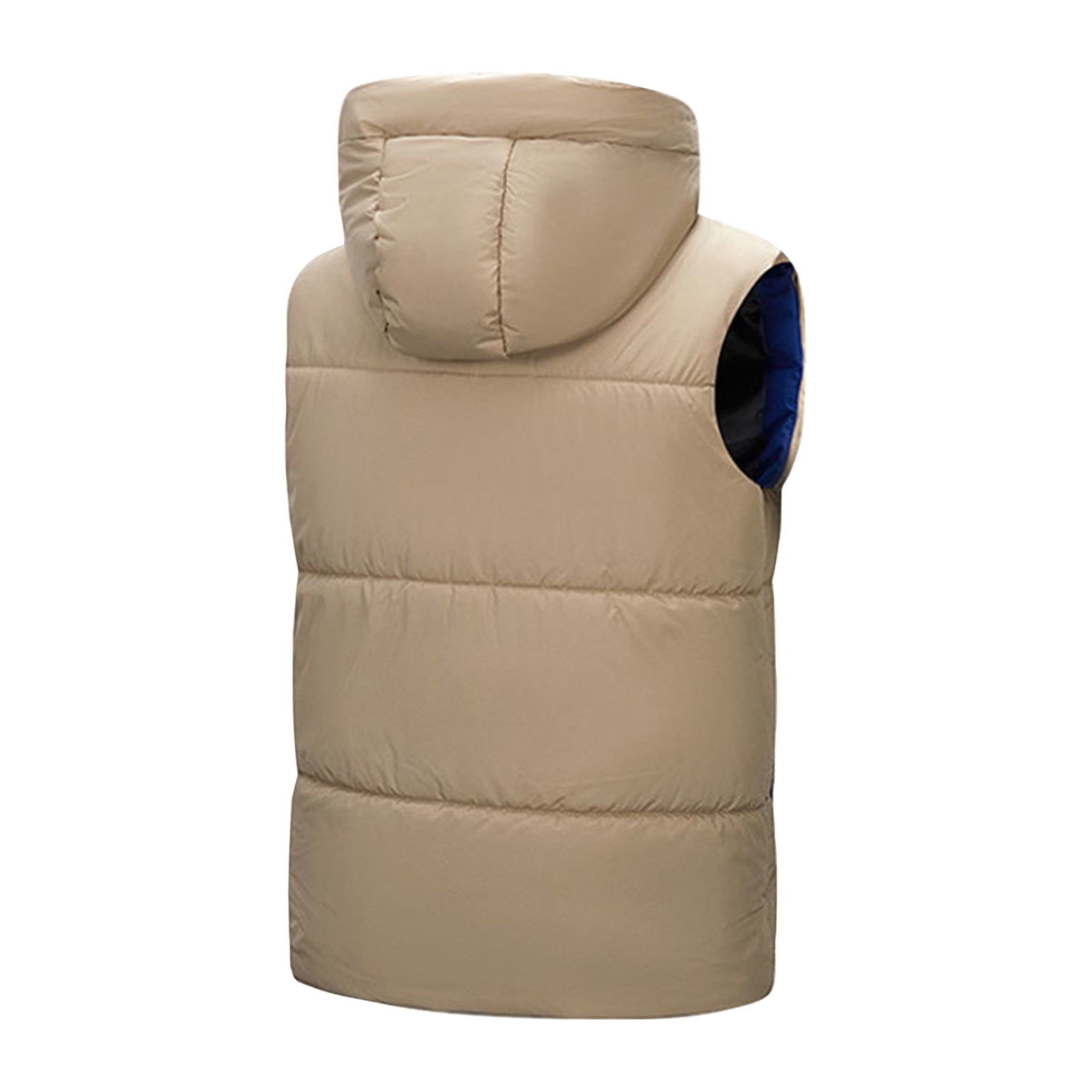 Kukoosong Men's Windproof Lightweight Golf Vest Winter Softshell Sleeveless Jacket for Running Hiking Sports