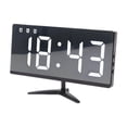thumbnail image 2 of Alarm Clock,Led Small Digital Alarm Clock For Bedrooms,Hot Selling Concise Colorful Screen Weather Clock Temperature and Humidity On The Same Screen Electronic Alarm Clock Backlit Calendar Clock, 2 of 8