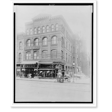 Historic Print, Herman Building, Washington, D.C., 16" x 20"