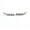 Silver Clear, variant on Crystal Bar Ear Climbers Delicate Korea Style Climer Earrings for Women Jewelry