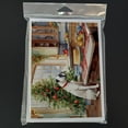 thumbnail image 3 of White Boxer Christmas Cookies Greeting Cards Pack of 8 7 in x 5 in, 3 of 3